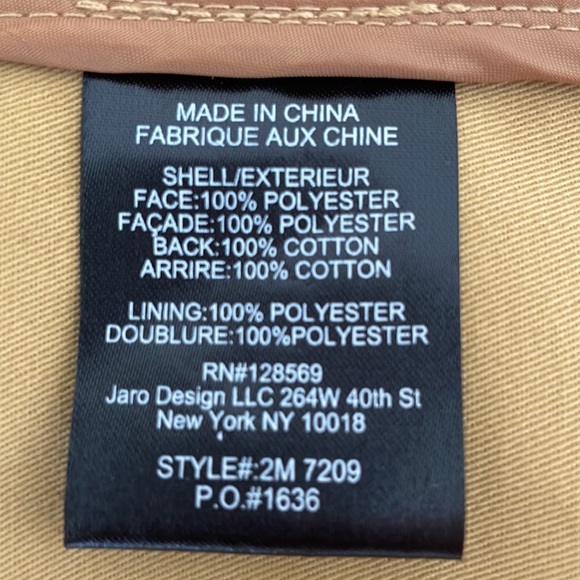 Very lightly worn, silence + noise faux suede, Moto jacket. Color Camel - Picture 10 of 10